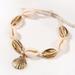 Free People Jewelry | Free People Seashell Anklet | Color: Gold | Size: Os