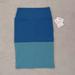 Lularoe Skirts | 3 For $30 Lularoe Skirts Lularoe Cassie Skirt Nwt | Color: Blue | Size: Xs