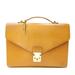 Louis Vuitton Bags | 00346240# Louis Vuitton Brief Case Porte Documents Bandouliere Epi | Color: Brown/Red | Size: Os