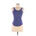 Nike Active Tank Top: Purple Activewear - Women's Size Small