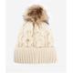 Women's Barbour Penshaw Cable Beanie - Blush Pink