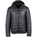 Men’s Barbour International Wave Hooded Quilted Jacket - Black