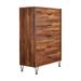 George Oliver Jonnetta 5 - Drawer Dresser Wood in Brown | 52.5 H x 31.6 W x 16.4 D in | Wayfair EA903A4F2EA2435AB40474C7FBAD2448