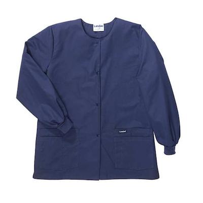 LANDAU 7525BNPLRG Warm up Jacket,L,Navy,Womens