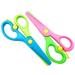 Wovilon 1Pc Kids Plastic Toddler Scissors - Safety Scissors Training Kids Scissors Preschool Training Scissors & Craft Scissors Kids Paper Cuts