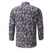 adviicd Button Up Shirt Men Mens Long Sleeve Lightweight Breathable Outdoor Fishing Shirt Multicolor 3XL