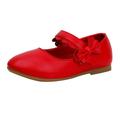 ZRBYWB Girl Shoes Small Leather Shoes Single Shoes Children Dance Shoes Girls Performance Shoes Kid Shoes