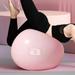 Hesroicy Balance Ball Non-slip Leak-proof Good Elasticity Anti-slip Excellent Exercise Efficiency Indoor Training Professional Gymnastic Fitness Pilates Ball for Sports