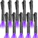 UV Black Light Flashlight Small Blacklight Flashlights Pen Lights for Leak Pet Urine Hotel Inspection Dry Stain and Dye Detector 5.2 Inches Long