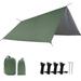 SDJMa 3.2x2.5m Beach Tent Beach Shade Tent for 2/3 Person with UV Protection Portable Beach Tent Sun Shelter Canopy Lightweight & Easy Setup Cabana Beach Tent