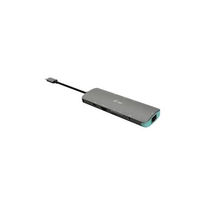 i-tec USB-C Metal Nano Docking Station mit 4K HDMI LAN und PD 100W
