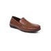 Wide Width Men's Deer Stags®Slip-On Driving Moc Loafers by Deer Stags in Brown (Size 11 1/2 W)