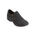 Women's The Aidan Flat by Comfortview in New Black (Size 7 M)
