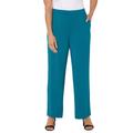 Plus Size Women's AnyWear Wide Leg Pant by Catherines in Deep Teal (Size 4X)