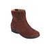 Women's The Zenni Bootie by Comfortview in Dark Brown (Size 12 M)