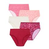 Plus Size Women's Hi-Cut Cotton Brief 5-Pack by Comfort Choice in Star Night Pack (Size 13)