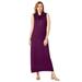 Plus Size Women's 2-Piece Sweater Dress by Jessica London in Dark Berry (Size 14/16) Suit