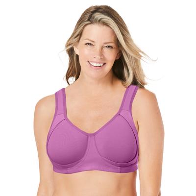 Plus Size Women's Out Wire Bra by Comfort Choice in Pretty Orchid (Size 52 C)