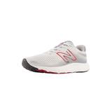 Extra Wide Width Men's New Balance 520V8 Running Shoes by New Balance in Grey Red (Size 14 EW)