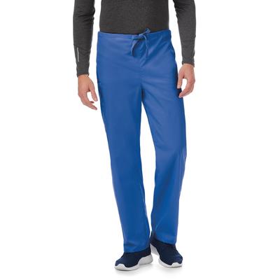 Men's Big & Tall Unisex Drawstring Scrub Pant by Fundamentals in Royal (Size 2X)