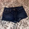 Levi's Shorts | Levis Dark Blue Jean Shorts | Color: Blue | Size: 27