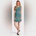 Kate Spade Dresses | Kate Spade Sleeveless Samantha Shift Dress Window Pane Pattern In Green & Navy | Color: Blue/Green | Size: 10