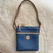 Giani Bernini Bags | Giani Bernini Saffiano Crossbody Bag | Color: Blue/Tan | Size: Os