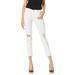 Jessica Simpson Jeans | Jessica Simpson Women's Forever Roll Cuff Skinny Crop To Ankle Jean Size 14w | Color: White | Size: 34 In.