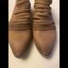 Free People Shoes | Free People Lavorazione Artigiana Booties Sz 40 Cut Out Ankle Boot | Color: Brown | Size: 9