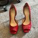 Jessica Simpson Shoes | Jessica Simpson Red Heels | Color: Red | Size: 8.5