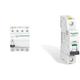 Schneider Electric Fehlerstrom-Schutzschalter FI SCHALTER ACTI9 IID 4P 40A 30MA TYP A, A9Z21440 & Leitungsschutzschalter ACTI9 IC60N 1P 6A B, A9F03106