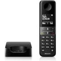 Philips D4701B DECT Cordless phone with 16 hours talktime, 4.6cm display and hands-free talking