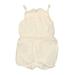 Carter's Short Sleeve Outfit: White Tops - Size 6 Month