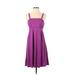 Apt. 9 Casual Dress - Fit & Flare: Purple Dresses - Women's Size Small