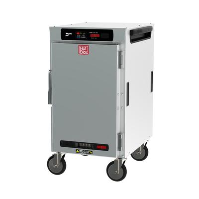 Metro HBCN8-DS-M HotBlox 1/2 Height Insulated Mobile Heated Cabinet w/ (8) Pan Capacity, 120v