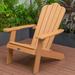 R&M Furniture Adirondack Chair Wood in Brown | 35.81 H x 34.24 W x 30.14 D in | Wayfair HYY-AC01BN-23518