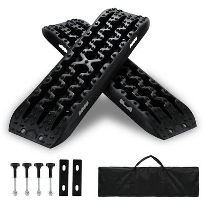 2x Anfahrhilfe Antirutschmatten Auto Winter Grip Traction Boards Schnee Starkes Nylon Schlamm Image