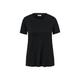 Basic T-Shirt, schwarz