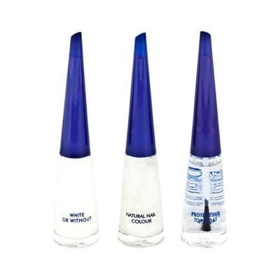 Herome Cosmetics - French Manicure Set Glitter Kit de soins pour les ongles 10 ml 10 ml