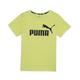 PUMA Jungen ESS Logo Tee B T-Shirt, Limettenglänzend, 116