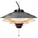 Electric Patio Heater Ceiling Mounted or Hanging Infrared Heater Waterproof IP24