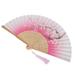 BORDSTRACT Folding Hand Fan Folding Hand Fan Wedding Party Gifts Dance Props Home Office Decorations