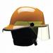 Bullard Fire Helmet Orange Fiberglass FXSOR