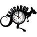 Kangaroo Wild Animal Vinyl Record Wall Clock Kangaroo Wall Clock Home Decor Kangaroo Wall Art Wall Decor Original Gift Vintage Clock