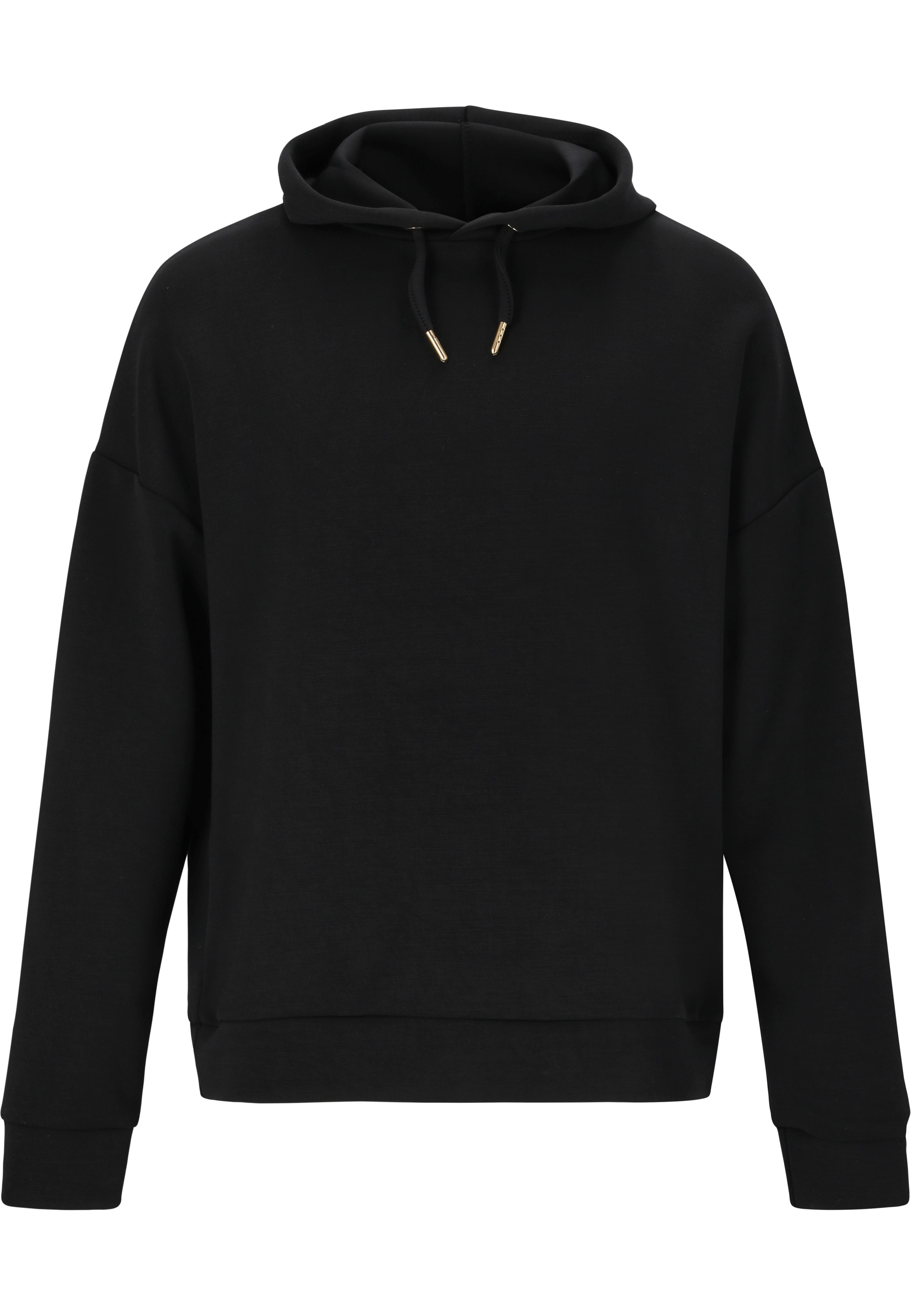 Kapuzensweatshirt ENDURANCE "Timmia", Kinder, Gr. 152, schwarz, 51% Polyester, 44% Modal, 5% Elasthan, unifarben, normal, ohne Ausschnitt, Sweatshirts, mit kuscheligem Komfort Image