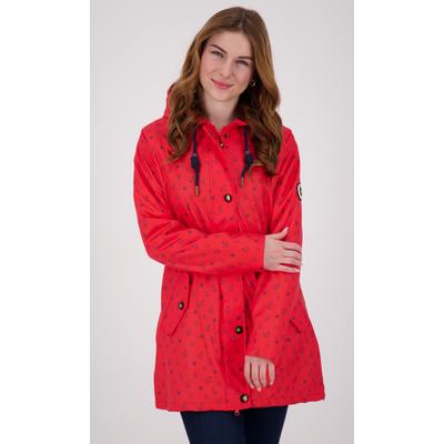 Softshellmantel DEPROC ACTIVE "PEAK ROBSON WOMEN", Damen, Gr. 50 (XL), rot, 96% Polyester; 4% Elastan mit TPU Membrane, casual, Langarm mit verstellbarem Klettverschluss, Mäntel, auch in Großen Größen erhältlich Image