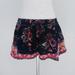 Free People Shorts | Free People Intimately Short | Color: Black/Red | Size: Xs