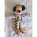 Disney Toys | Disney World Parks Mickey Mouse Epcot Test Track Dummy Plush Beanie Stuffed Doll | Color: Black/White | Size: Osb