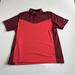 Nike Shirts | Nike Golf Tour Preformance Polo Shirt Men Size Large Red Golf Active Shortsleeve | Color: Red | Size: L