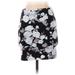 Forever 21 Casual Bodycon Skirt Knee Length: Black Print Bottoms - Women's Size Small